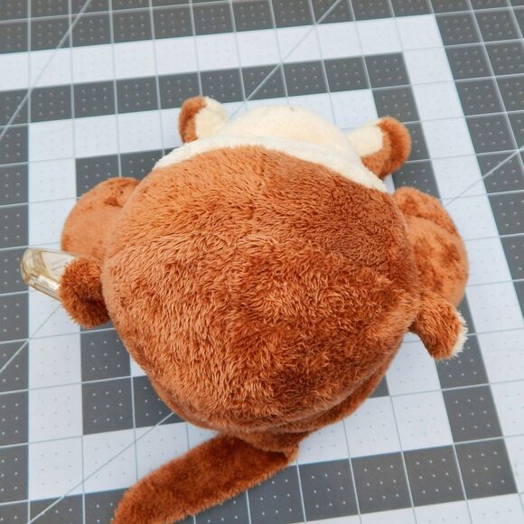 Ty Pluffies Dangles Brown Cream Monkey 10 In Plush Stuffed Animal Lovey Tag 2002 - Picture 10 of 12